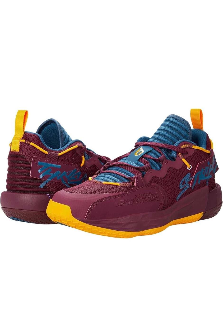 Adidas Dame 7 EXTPLY 'Three' GCA Victory Crimson / Basketball Shoes